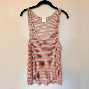 Ella Moss crochet tank top S